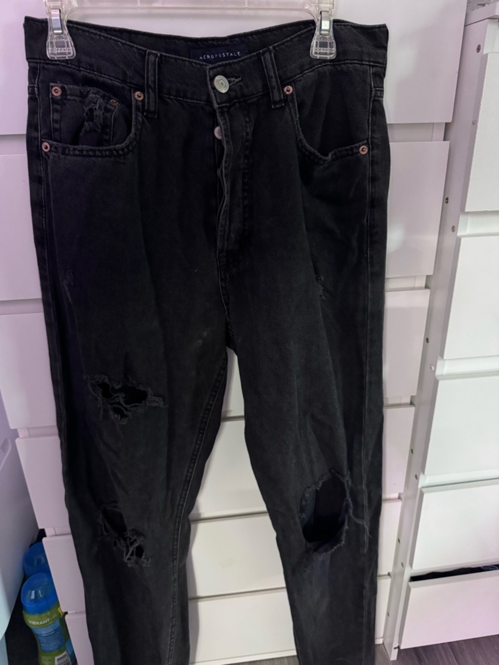 Aeropostale Black 90's Baggy Women's Jeans